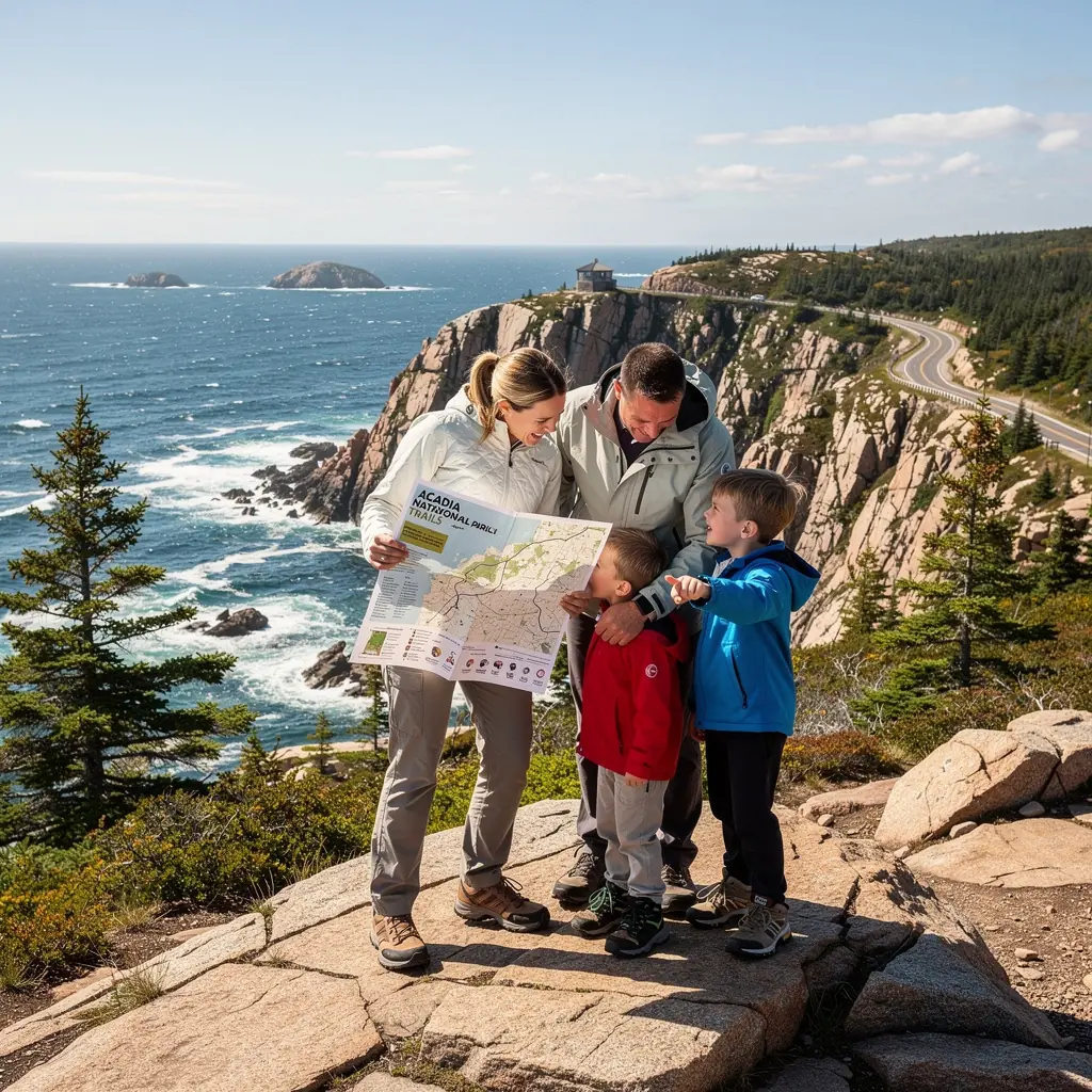 Widok na malownicze jezioro w słoneczny dzień.